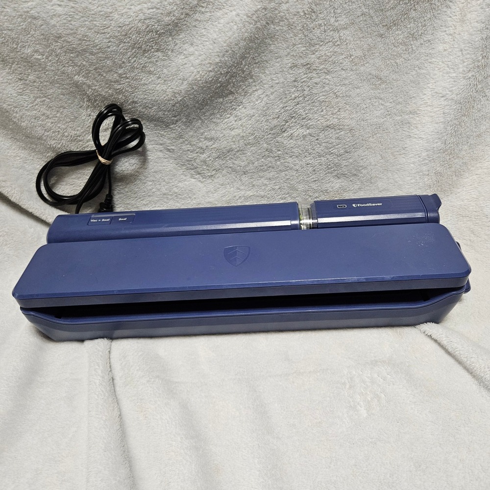 FoodSaver MS2030 Multi-Use Vacuum Sealer Navy Blue with Handheld Sealer 120W